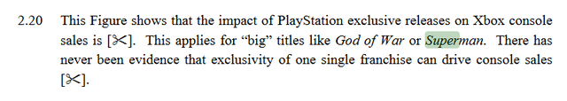 微软法庭文件显示索尼正为PS5开发超人主题游戏，但可能是个笔误