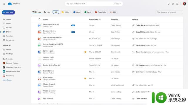 微软OneDrive网页版迎来大改版，新界面、新功能