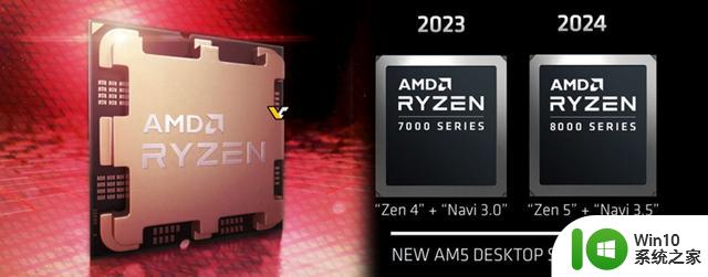 AMD展示最新CPU路线图：锐龙8000处理器基于Zen 5架构打造