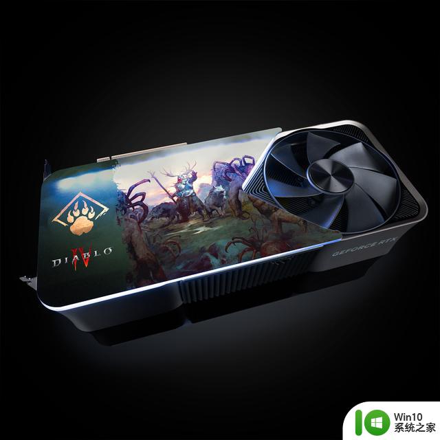 英伟达展示《暗黑破坏神IV》主题限定版GeForce RTX 4080显卡