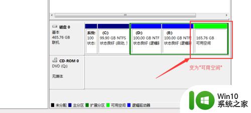 win7怎么使用自带工具调整分区_win7用磁盘管理调整分区空间的方法