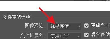 ps存储选项设置 Photoshop文件存储选项设置方法