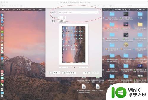 苹果电脑如何打印图片 Mac上的图片怎么打印