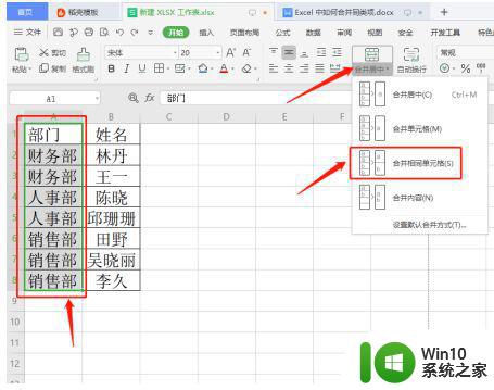 Excel 合并同类项的步骤 Excel 合并同类项的技巧与注意事项