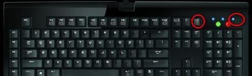带数字键盘的键盘第三个灯怎么关闭 电竞键盘右上角第三个灯如何关闭