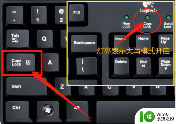 在键盘上如何打大写字母 键盘大写字母键位于哪里
