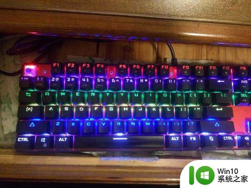 黑爵机械键盘灯光设置教程 如何调节黑爵机械键盘的RGB灯效