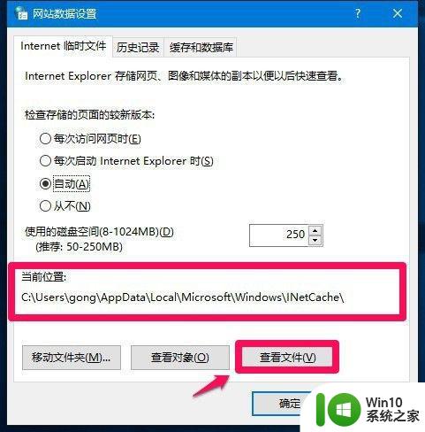 Win10清理IE浏览器临时文件夹的方法 Win10如何清理IE浏览器的临时文件夹