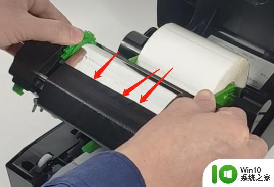 tsc条码打印机换碳带的步骤 tsc打印机如何换碳带