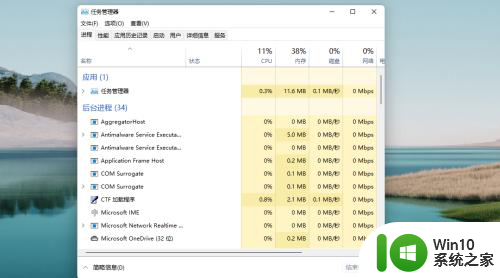 windows11的任务管理器在哪 如何在Windows 11中打开任务管理器