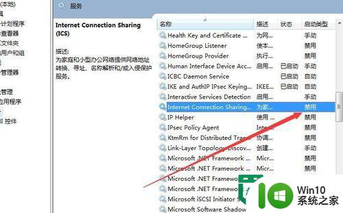 win7电脑无法启用共享访问1061怎么解决 win7电脑1061共享访问无法启用解决方法