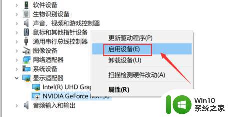 win10右键没有NVIDIA控制面板怎么办 Win10电脑右键缺少NVIDIA控制面板的解决方法