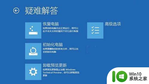 win10提示您的电脑未正确启动修复方法 win10您的电脑未正确启动怎么办