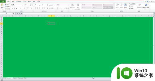 win10 Excal表格变绿了怎么恢复 win10 Excal表格变绿了无法编辑怎么办