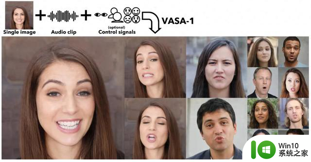 微软发布VASA-1：单张照片生成超现实真人视频，性能领先SOTA