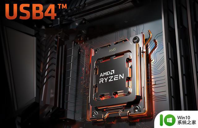 AMD下一代AM5主板将支持USB4，I/O看齐英特尔平台！全面升级的AM5主板即将推出，支持USB4和强大的I/O功能，与英特尔平台完美竞争！