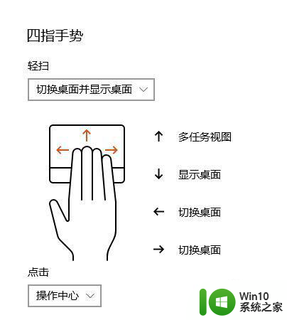 win10笔记本触摸板快捷操作怎么设置 win10触摸板快捷操作设置教程