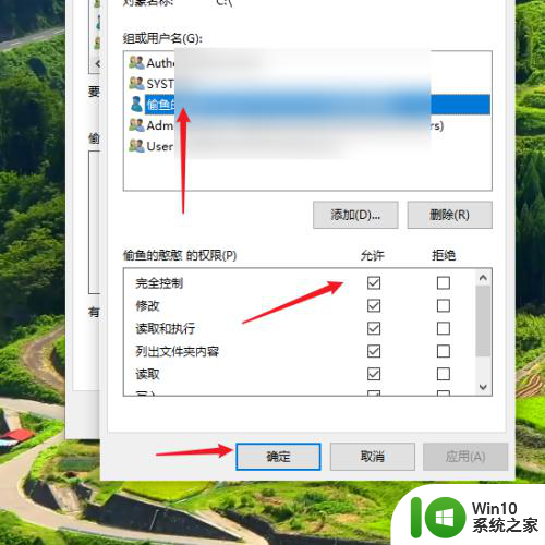 win10c盘拒绝访问怎么恢复权限 win10c盘拒绝访问权限解决方法