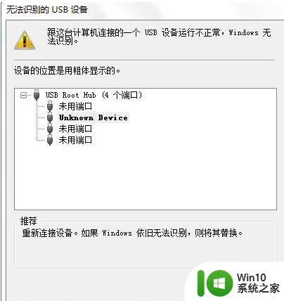 win7电脑插入U盘后提示不能识别怎么办 Win7电脑插入U盘后无法识别怎么解决