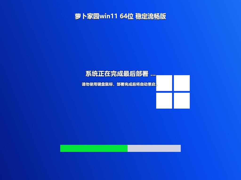 萝卜家园win11 64位 稳定流畅版