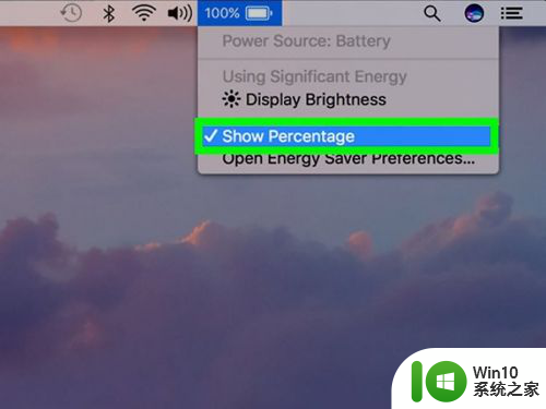 苹果电量显示百分比 Macbook如何在屏幕上显示电池百分比