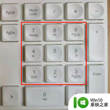 键盘右边数字变成上下左右怎么回事 数字键盘功能异常