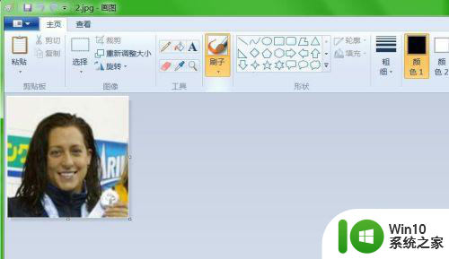 win7系统画图工具如何修改图片背景 如何在win7系统画图工具中修改图片背景颜色