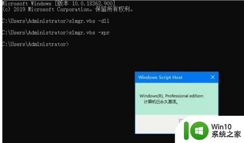 如何查看win10专业版是否激活 win10专业版怎么确认是否已激活