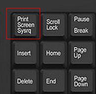 教你使用printscreen键截屏整个桌面 printscreen键怎么用